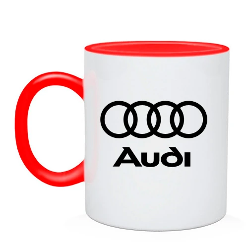 Чашка, Красный, Audi (мини)