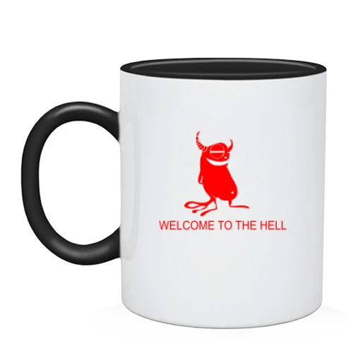Чашка Welcome to the Hell!