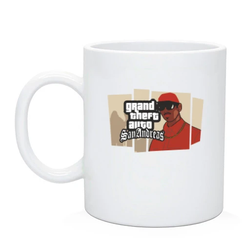 Чашка, Белый, Grand Theft Auto San Andreas