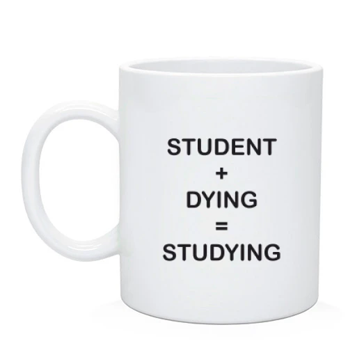 Чашка Studying