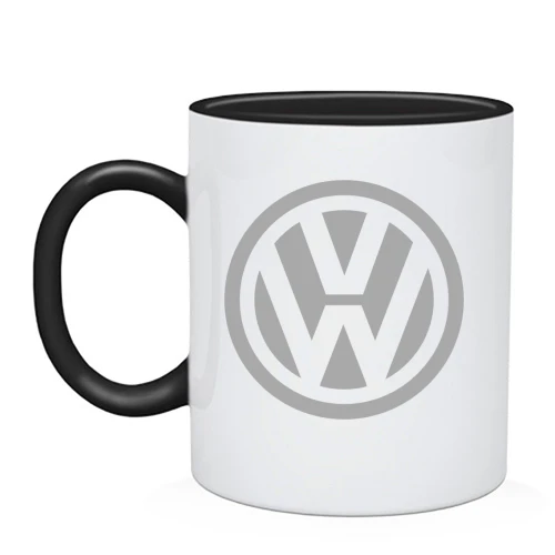 Чашка, Черный, Volkswagen (мини)