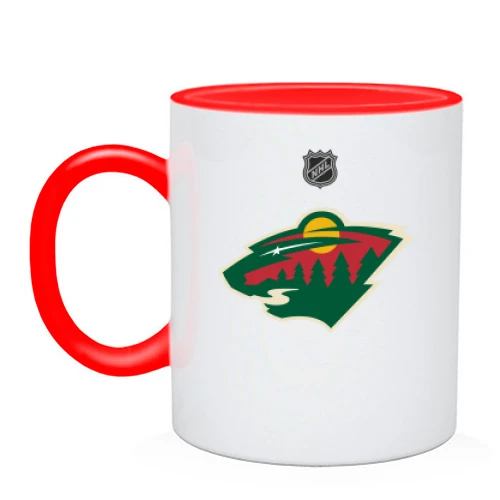 Чашка, Білий, Minnesota Wild (2)