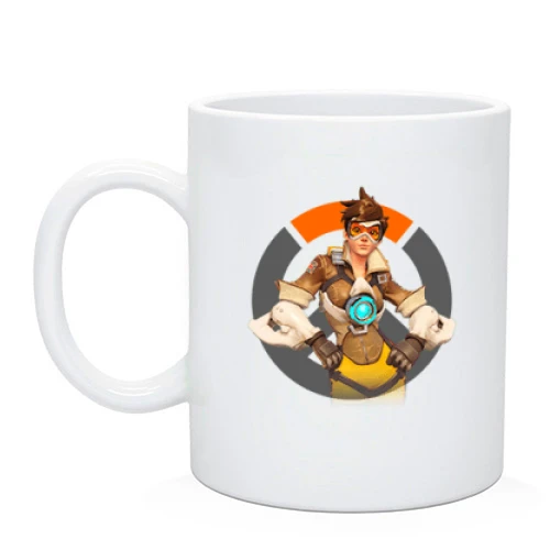 Чашка, Белый, Overwatch Tracer (2)