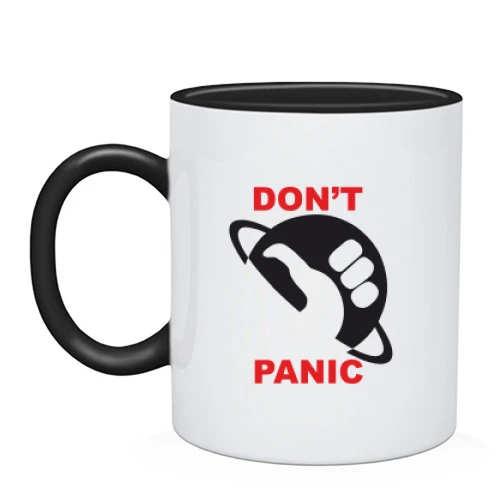 Чашка Dont panic