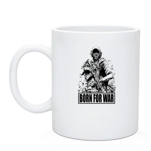 Чашка Born For War