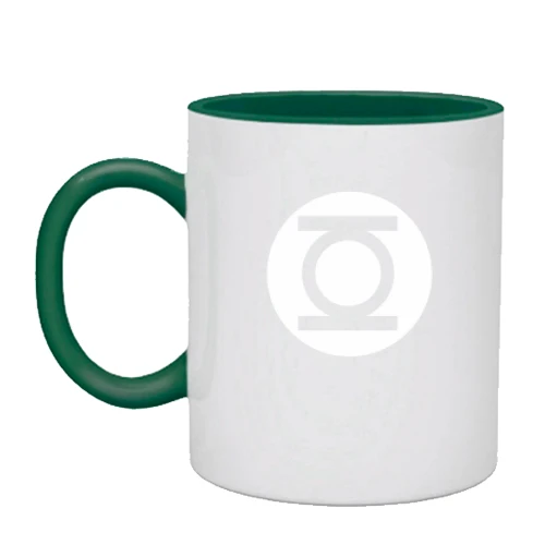 Чашка, Светло-зеленый, Шелдона Green Lantern