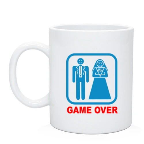 Чашка, Білий, Game over