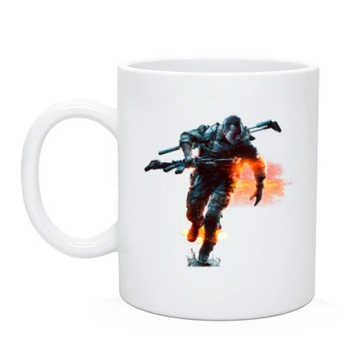 Чашка, Черный, Battlefield 4 (2)