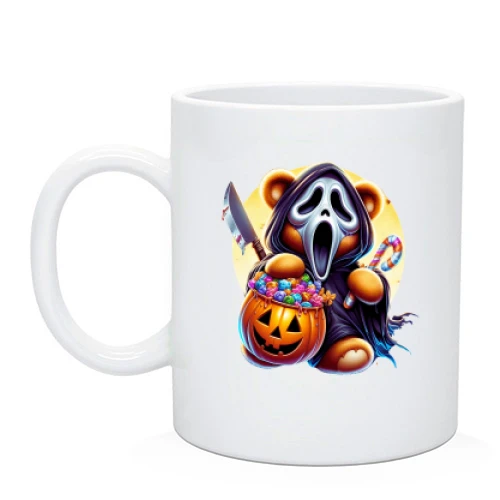 Чашка Крик с тыквой Halloween