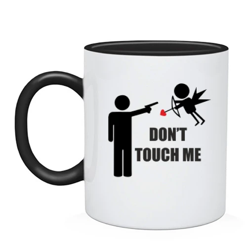 Чашка Don't touch me 2