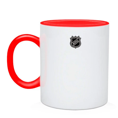 Чашка, Красный, NHL мини