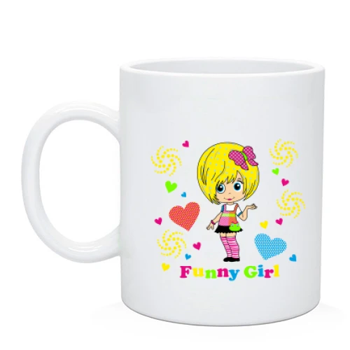 Чашка Funny girl