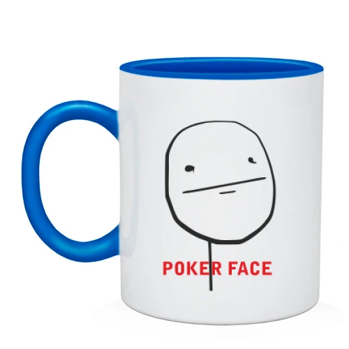 Чашка Poker Face 2