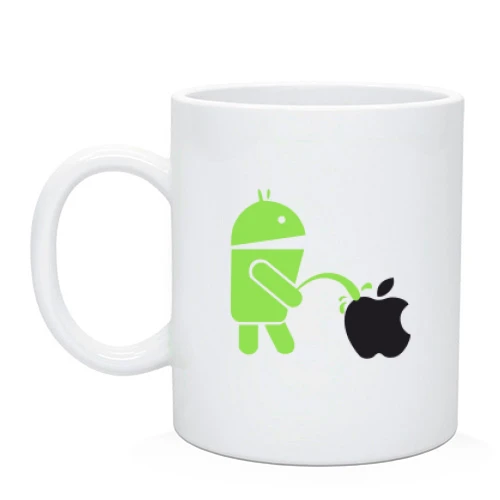 Чашка Android vs Apple