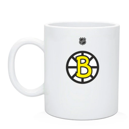 Чашка, Желтый, Boston Bruins