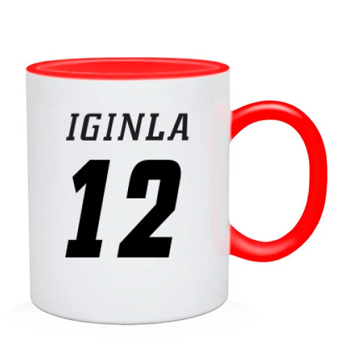 Чашка, Красный, Jarome Iginla