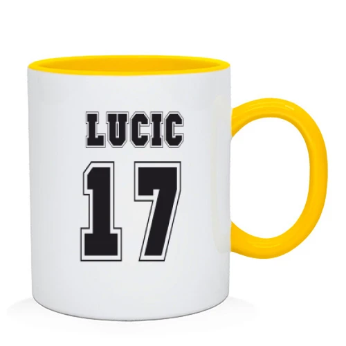 Чашка, Желтый, Milan Lucic