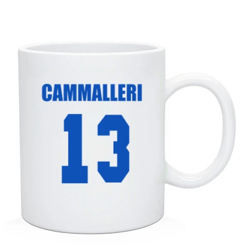 Чашка, Білий, Michael Cammalleri