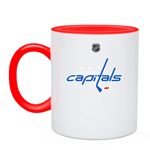 Чашка, Голубой, Washington Capitals