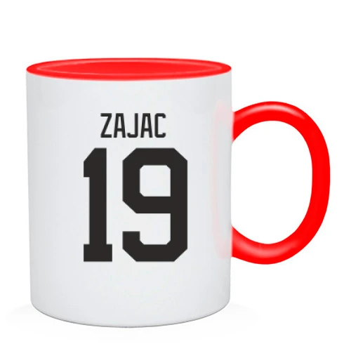 Чашка, Красный, Travis Zajac