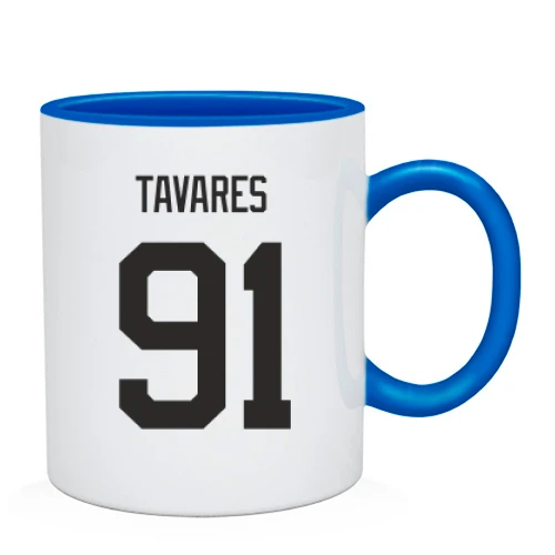 Чашка, Голубой, John Tavares