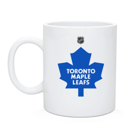 Чашка, Голубой, Toronto Maple Leafs