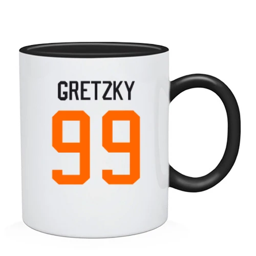 Чашка, Черный, Wayne Gretzky