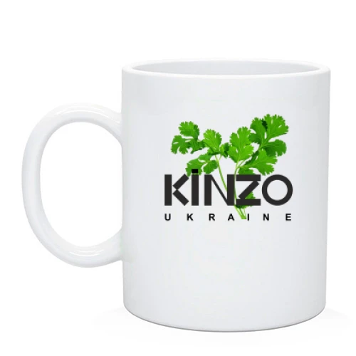 Чашка, Белый, KINZO
