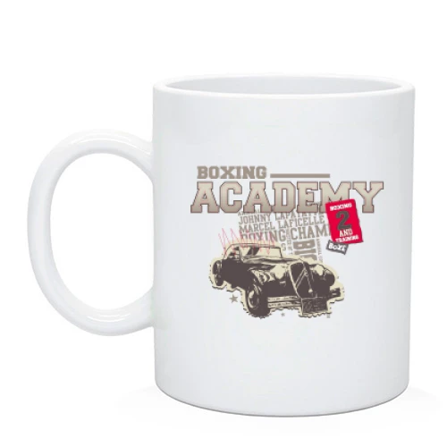 Чашка Boxing academy car