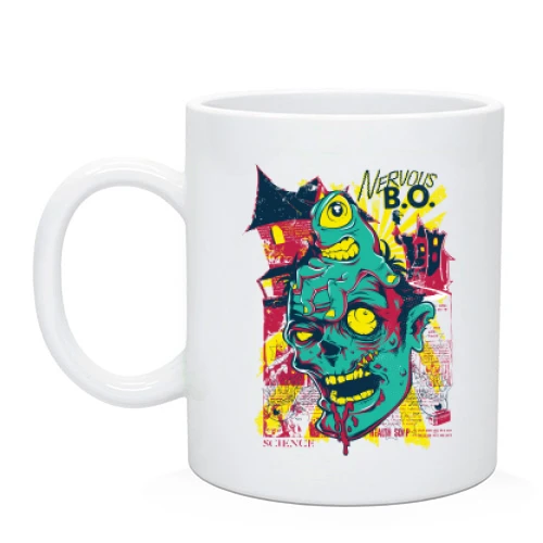 Чашка Nervous Zombie