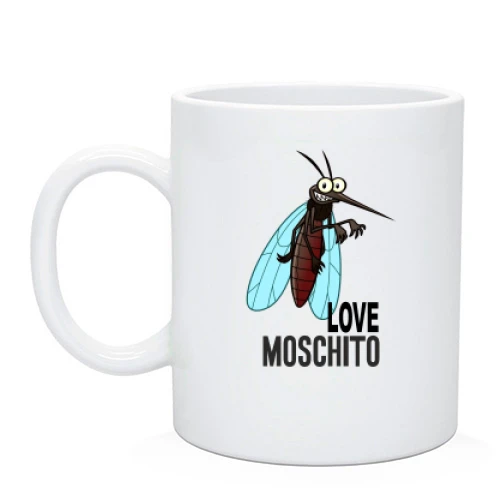 Чашка, Білий, Love Moschito