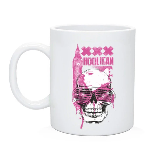 Чашка hooligan skull