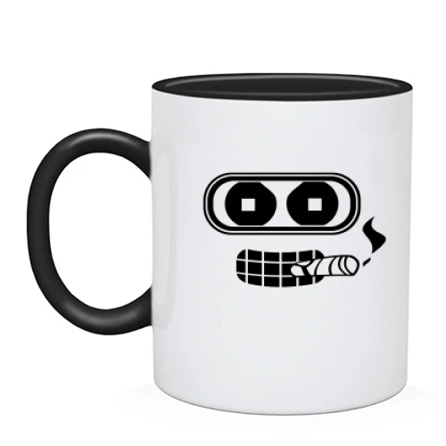 Чашка, Черный, Bender