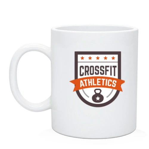 Чашка, Черный, crossfit athletics 2