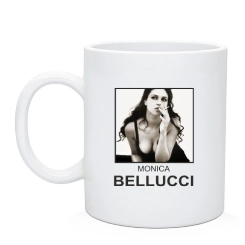 Чашка MONICA BELLUCCI с сигаретой 2