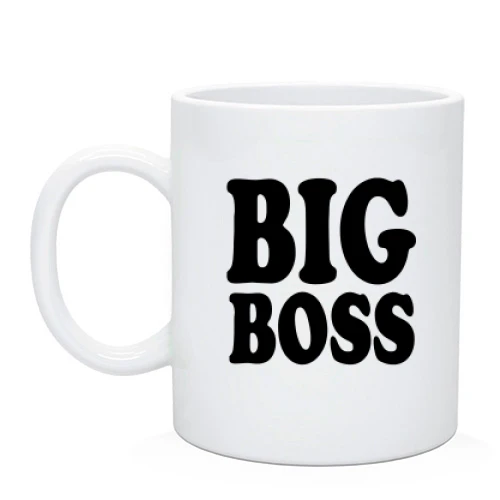 Чашка для начальника "Big boss"