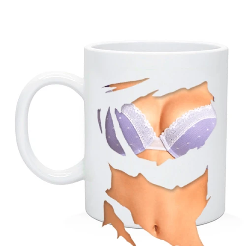 Чашка, Білий, Woman body
