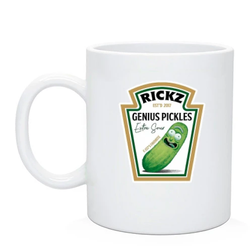 Чашка Rickz Genius Pickles