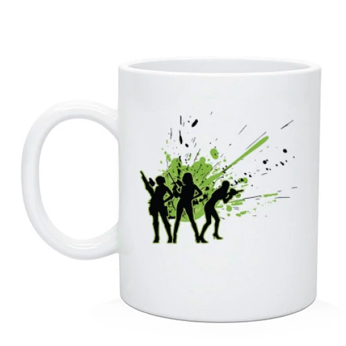 Чашка Serious paintball