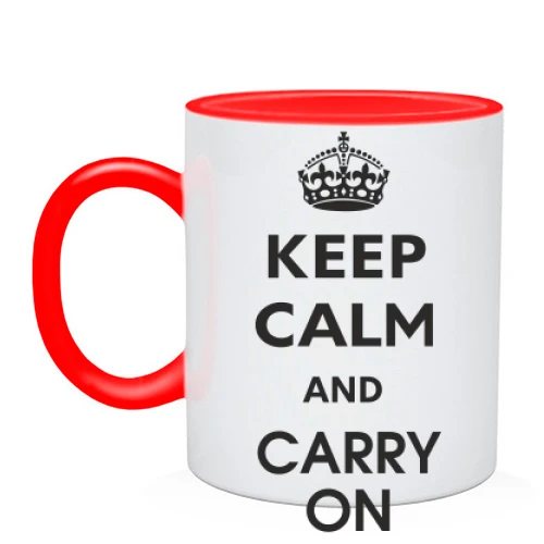 Чашка Keep Calm and Carry On