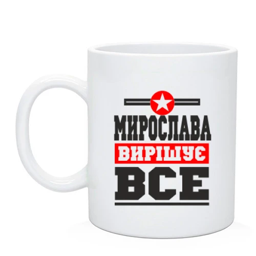 Чашка, Чорний, Мирослава вирішує все