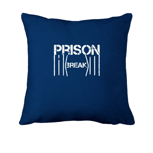 Подушка, Синий, Prison Break logo