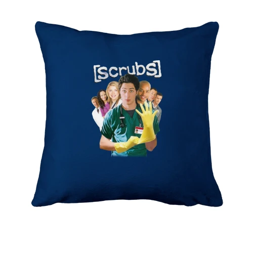 Подушка, Синий, scrubs (Клиника)