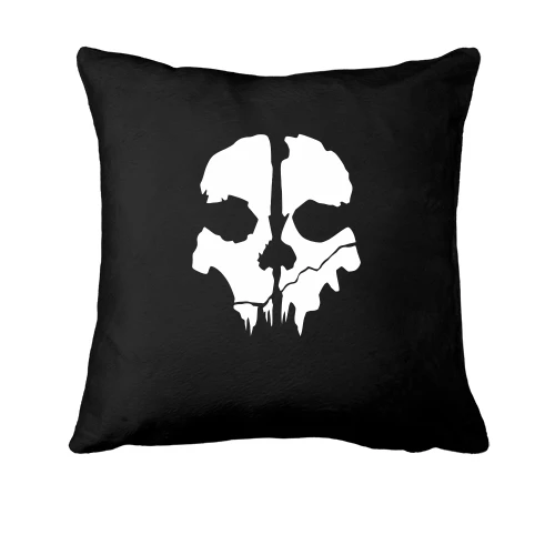 Подушка, Чорний, CoD Ghosts (Skull)