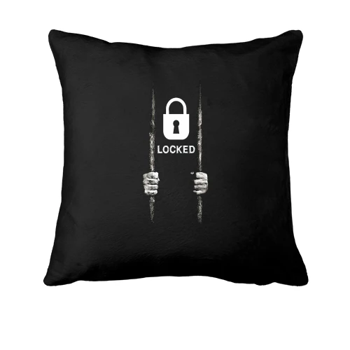 Подушка, Черный, Locked
