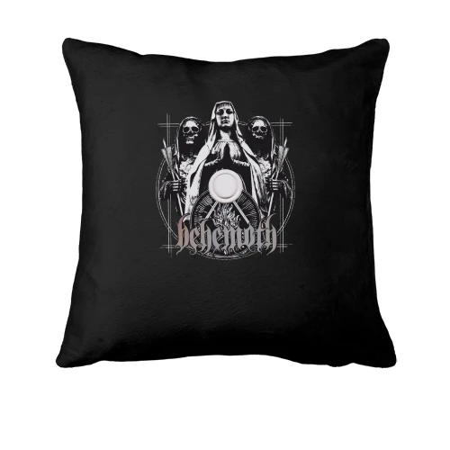 Подушка, Черный, Behemoth (с монахиней)