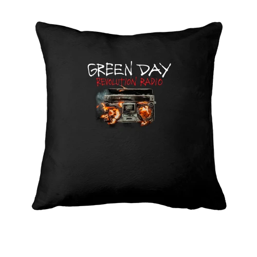 Подушка, Черный, Green day Revolution Radio