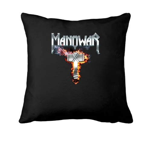 Подушка, Черный, Manowar - The Lord of Steel