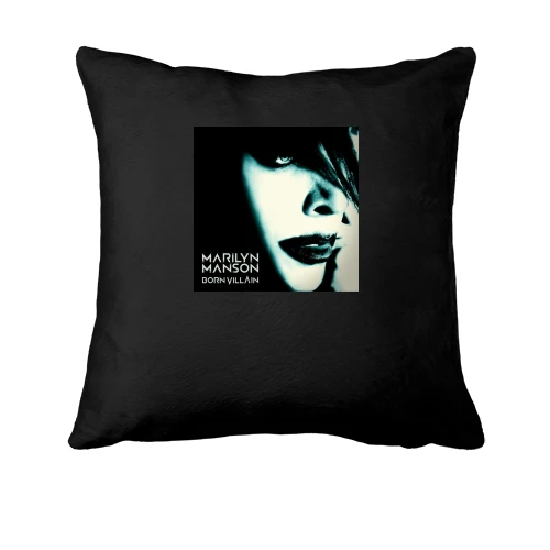 Подушка, Черный, Marilyn Manson - Born Villain