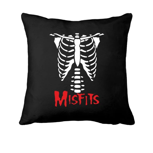 Подушка, Чорний, скелет Misfits